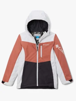 Børn Columbia Rosie Run Skijakke, Dark Coral