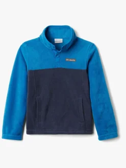 Børn Columbia Steens Snap Fleecetrøje, Collegiate Navy