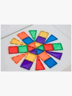 Connetix Magnetiske Byggeklodser Rainbow Mini Pack 24 Dele