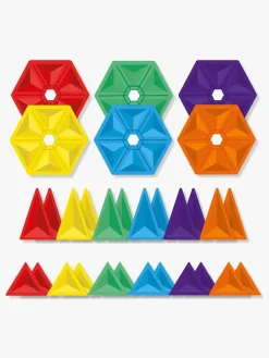 Connetix Byggesæt & Lego>Magnetiske Byggeklodser Rainbow Geometry 30 Dele