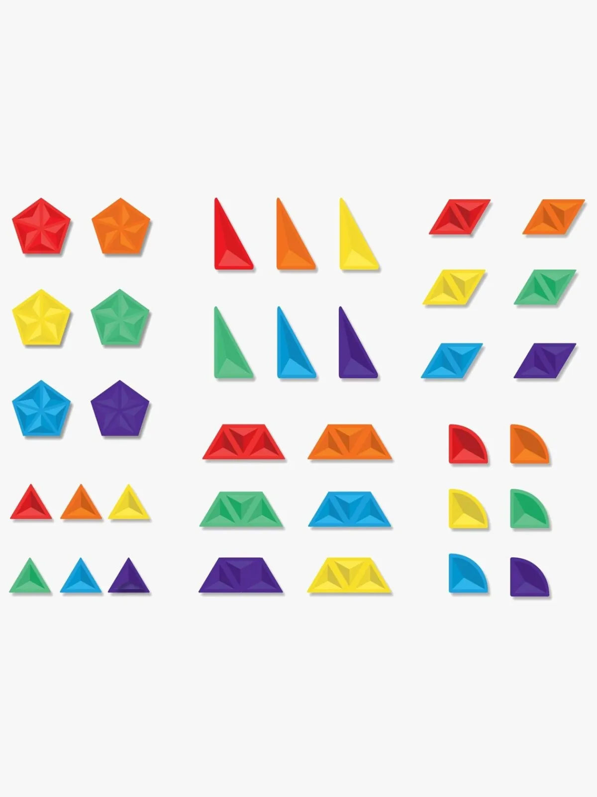 Connetix Magnetiske Byggeklodser Rainbow Shape Udvidelsessæt 36 Dele