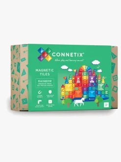 Connetix Byggesæt & Lego>Magnetiske Byggeklodser Rainbow Creative Pack 102 Dele