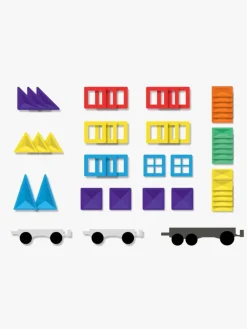 Connetix Byggesæt & Lego*Magnetiske Byggeklodser Rainbow Transport 50 Dele