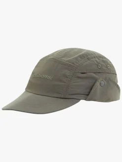 Børn Craghoppers Uv & Strand>Unisex NosiLife UV-Hat, Woodland Green