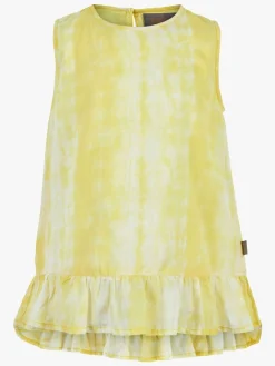 Creamie Overdele*Tie Dye Top, Popcorn