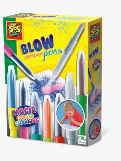 SES Creative Airbrush-pustetusser Farveskiftende 7-pak