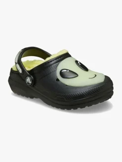 Børn Crocs Hjemmesko></noscript>Classic Alien Kids Forede Hjemmesko, Black