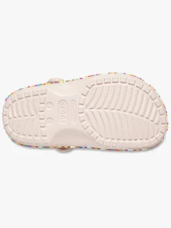 Børn Crocs Hjemmesko></noscript>Classic Beaded Band Clogs, Quartz