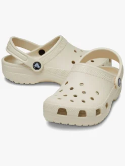 Børn Crocs Classic Clogs, Bone
