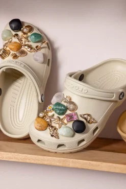 Børn Crocs Classic Clogs, Bone