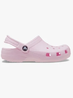 Børn Crocs Sandaler & Klipklapper>Classic Clogs, Pink Milk