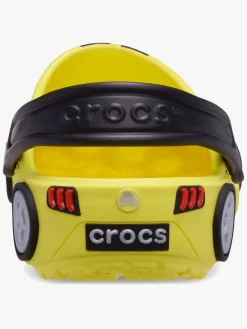 Børn Crocs Classic IAM Race Car Kids Clogs, Cyber Yellow