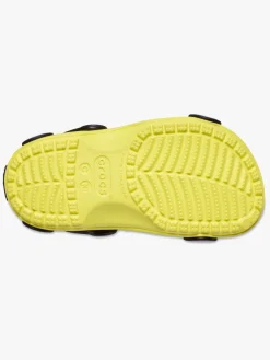 Børn Crocs Classic IAM Race Car Kids Clogs, Cyber Yellow