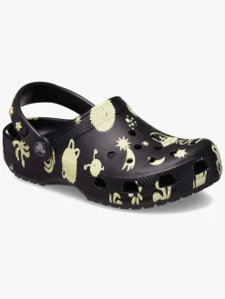 Børn Crocs Hjemmesko></noscript>Classic Sko, Glow Space