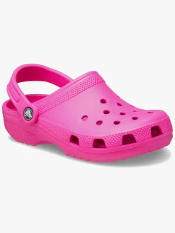 Børn Crocs Classic Sko, Pink Crush