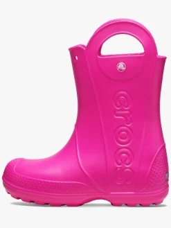 Børn Crocs Handle It Gummistøvler, Pink Crush