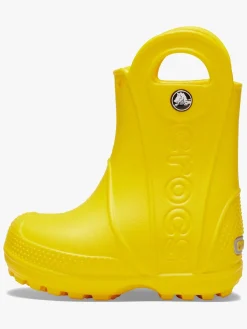 Børn Crocs Handle It Kids Gummistøvler, Yellow