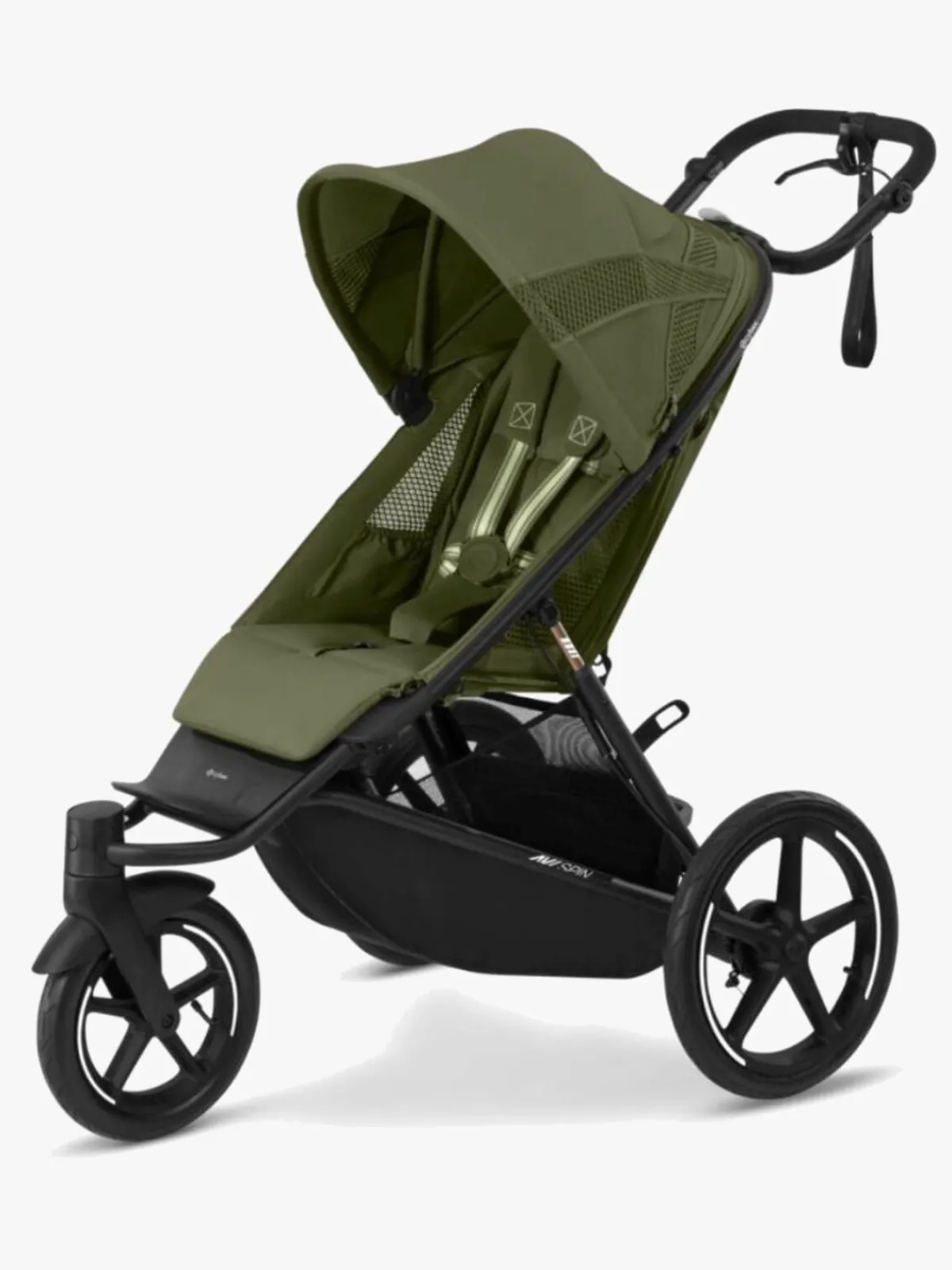 Cybex Aktivitetsvogne>Avi Spin Løbevogn, Black/Moss Green