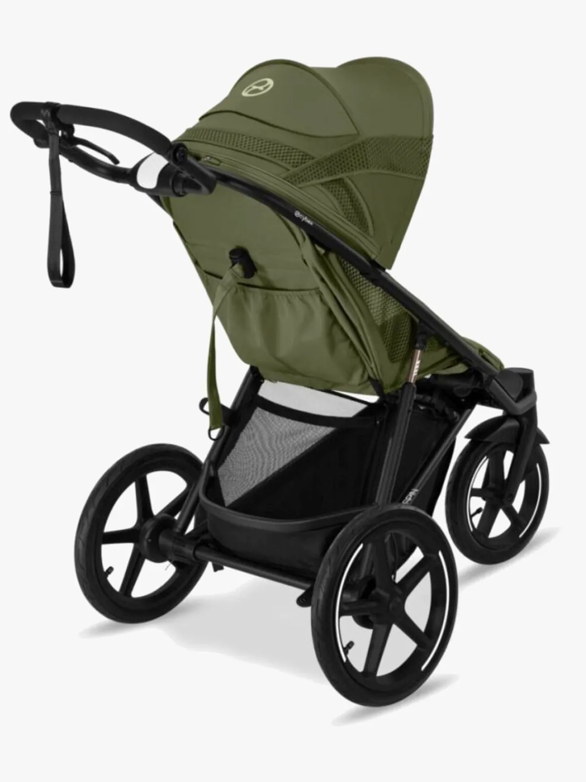 Cybex Aktivitetsvogne>Avi Spin Løbevogn, Black/Moss Green