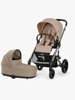 Cybex Duo- & Kombivogne*BALIOS S Lux Duovogn, Almond Beige/Taupe