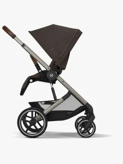 Cybex Klapvogne></noscript>BALIOS S Lux Klapvogn, Taupe/Chocolate Brown
