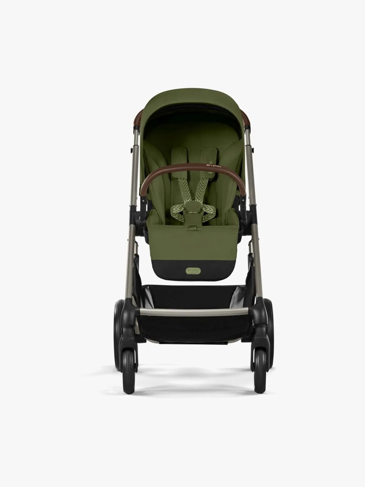 Cybex Klapvogne>BALIOS S Lux Klapvogn, Taupe/Moss Green