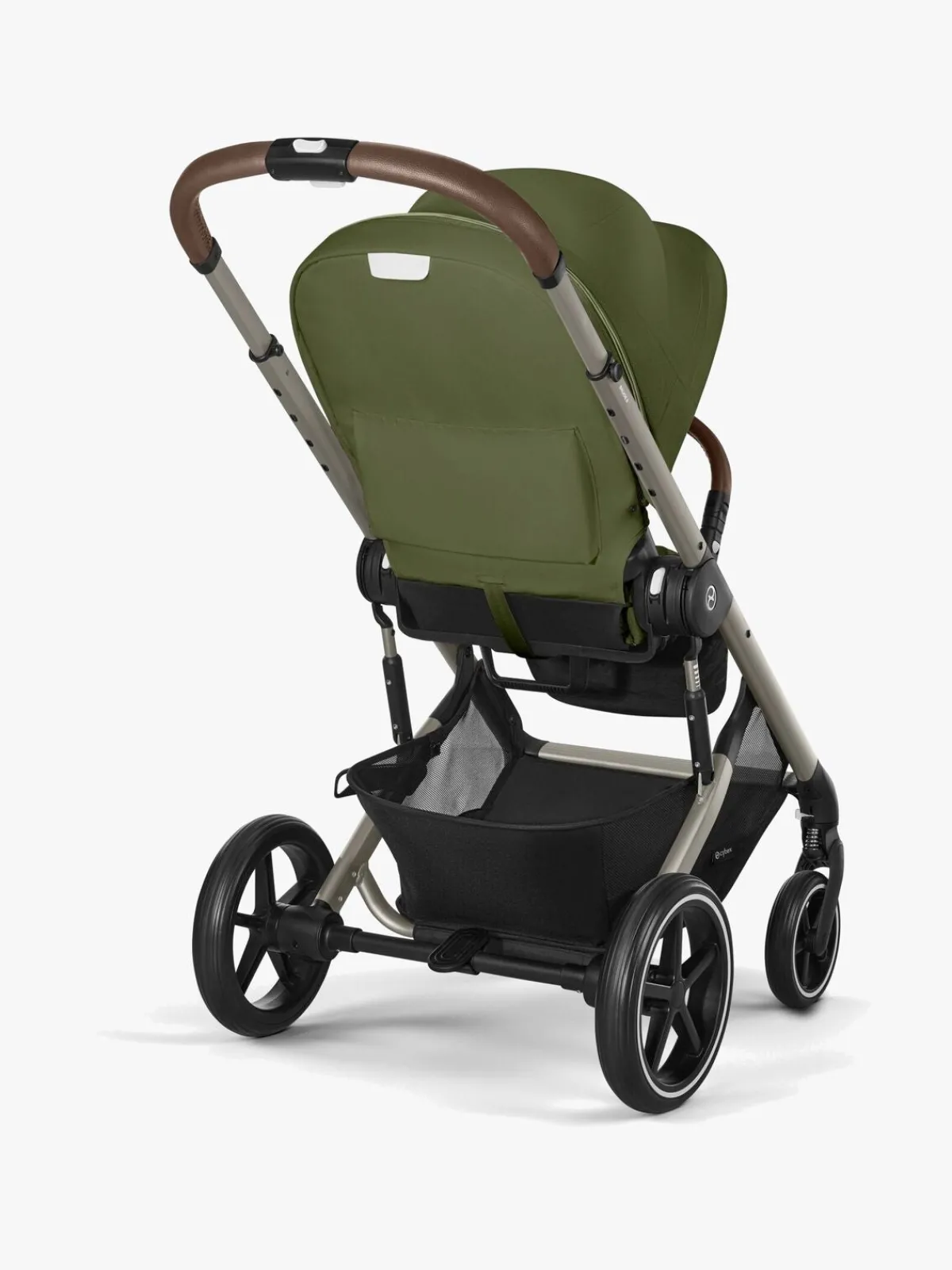 Cybex Klapvogne>BALIOS S Lux Klapvogn, Taupe/Moss Green