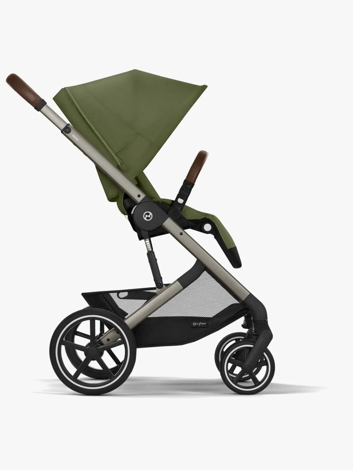 Cybex Klapvogne>BALIOS S Lux Klapvogn, Taupe/Moss Green
