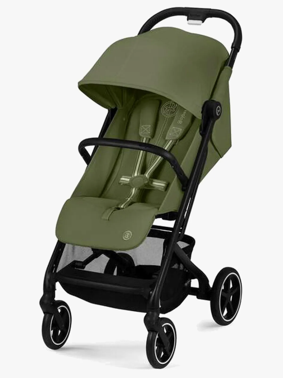 Cybex Beezy Klapvogn, Black/Moss Green