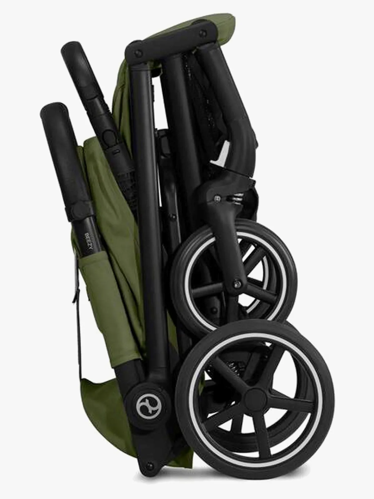 Cybex Beezy Klapvogn, Black/Moss Green