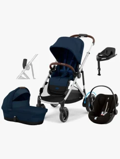 Cybex e-GAZELLE S Duovogn inkl. Cloud G i-Size Plus & Base, Ocean Blue