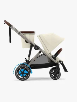 Cybex Klapvogne>e-GAZELLE S Klapvogn, Seashelle Beige/Taupe