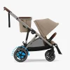 Cybex Klapvogne>e-GAZELLE S Klapvogn, Almond Beige/Taupe