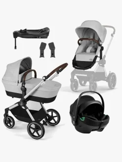 Cybex Duo- & Kombivogne>EOS Lux Duovogn inkl. Axkid GOKID Autostol Baby & Base, Lava Grey