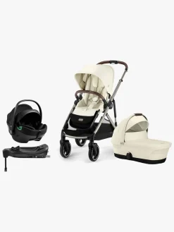 Cybex Vognpakker>GAZELLE S Duovogn inkl. Axkid GOKID Autostol Baby & Base, Seashell Beige