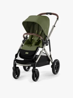 Cybex Klapvogne>GAZELLE S Klapvogn, Taupe/Moss Green