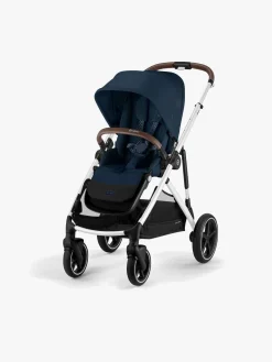 Cybex Klapvogne>GAZELLE S Klapvogn, Ocean Blue/Silver