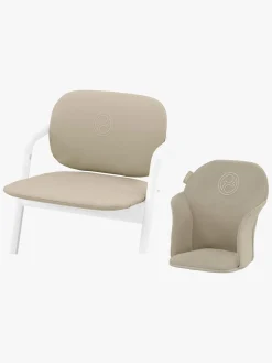 Cybex Højstole & Tilbehør>Lemo Hynder Til Spisebordsstol, Sand White