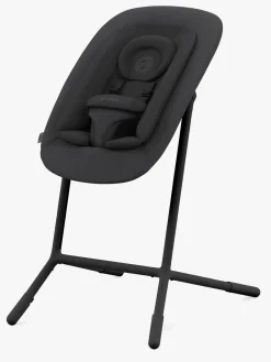 Cybex Højstole & Tilbehør></noscript>Lemo 4-in-1 Højstol inkl. Skråstol, Babysæt og Bakke, Stunning Black