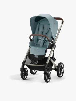 Cybex TALOS S Lux Klapvogn, Stormy Blue/Tapue