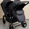 Beemoo DEMO-EX Premium Søskendevogn, Black Melange
