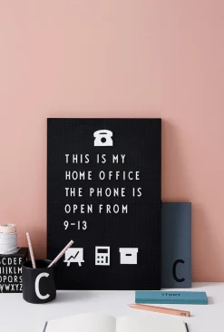 DesignLetters Interiør*Design Letters Kontorikoner til Opslagstavle 20 pcs, Hvid