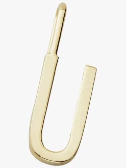 DesignLetters Graviditet*Design Letters Vedhæng Bogstav 10mm U Gold