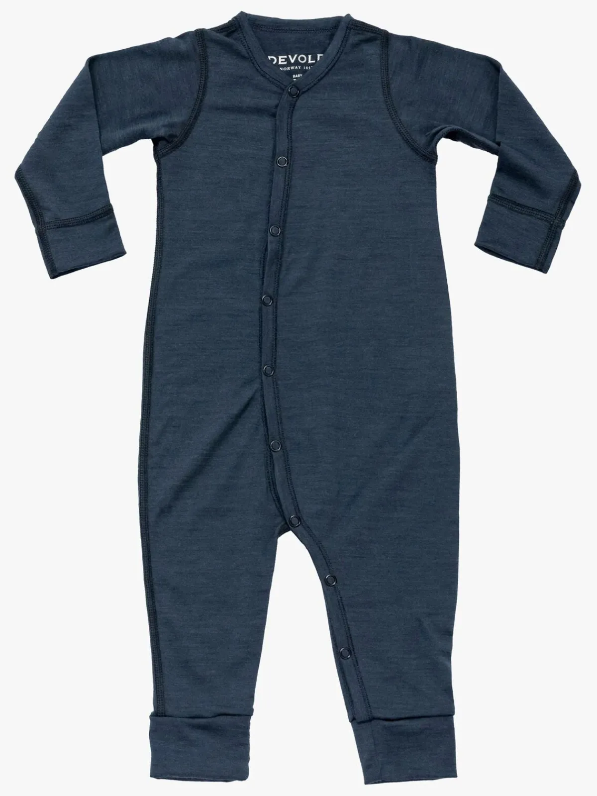 Børn Devold Breeze Merino Heldragt Baby, Night