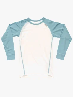 Børn Devold Undertøj|Uldtøj>Breeze Merino Skiundertrøje Jr, Ink