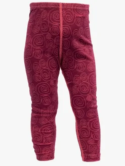 Børn Devold DUO ACTIVE Lange Underbukser BABY, Beetroot