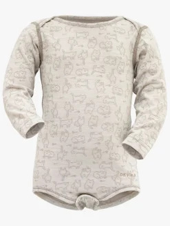 Devold Undertøj|Uldtøj*DUO ACTIVE Skiundertrøje Merinomix Baby, Raw White