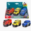 DickieToys Dickie Toys Mini Redningskøretøjer 3-pak