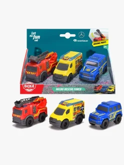 DickieToys Dickie Toys Mini Redningskøretøjer 3-pak