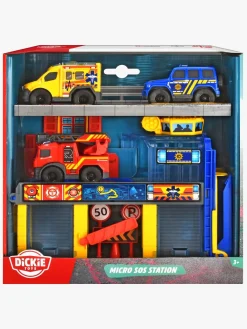 DickieToys Dickie Toys Redningsstation inkl 3 Transportmidler